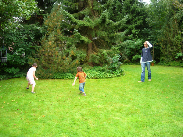 Freunde im Garten